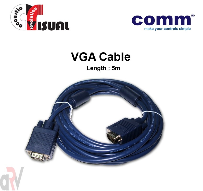 Comm VGA Cable 5m, CCV-5M