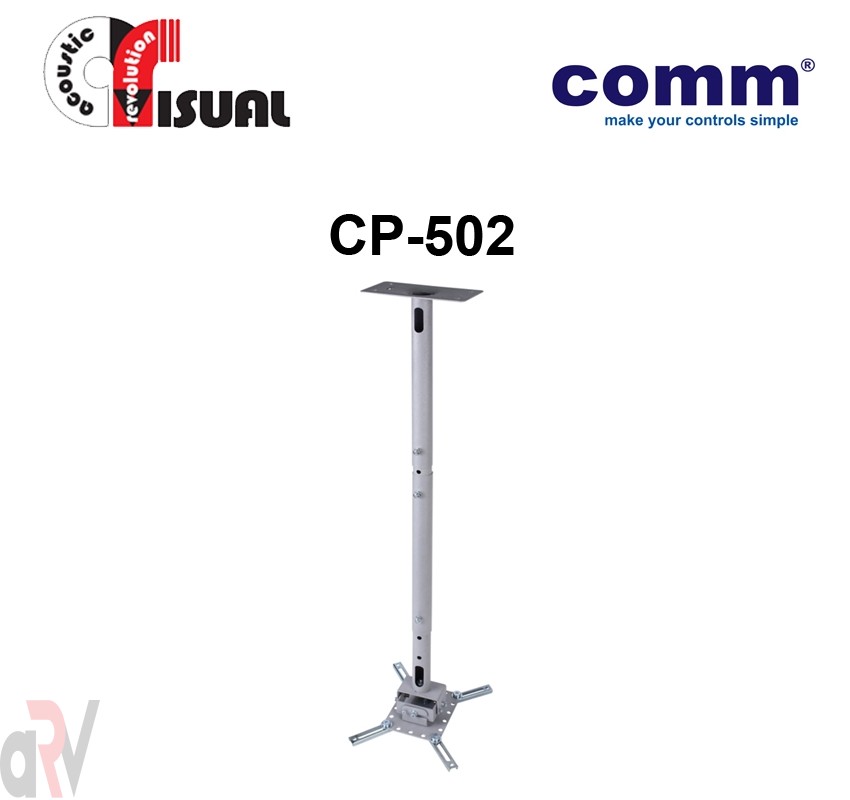 Universal Projector Ceiling Mount CP-502 (Silver)
