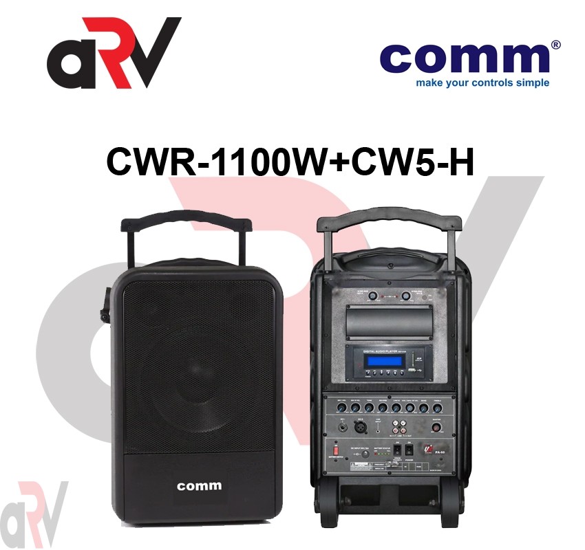 Comm Dual Channel PA Amplifier - CWR-1100W+CW5-H
