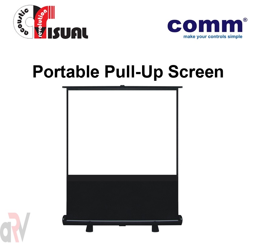 Comm Portable Pull-Up Screen 100" CP-PU100