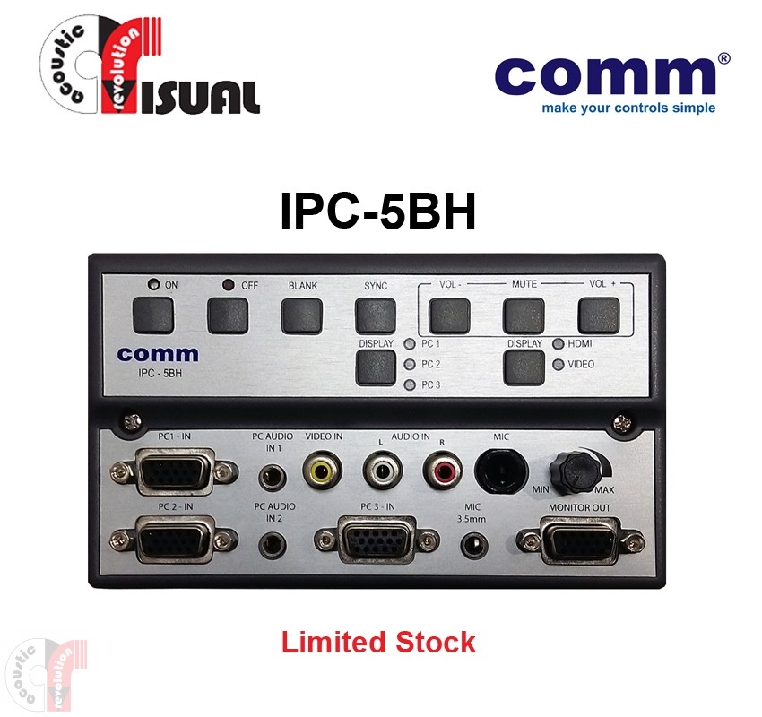 Comm WizarSwitch Controller - IPC-5BH (Limited Stock)