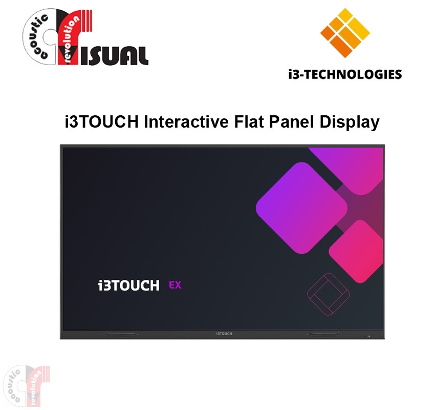 i3 Interactive Touch Display 75", i3TOUCH EX75