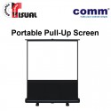 Comm Portable Pull-Up Screen 80" CP-PU80