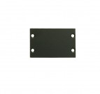 Comm AV Wall Plate Panel, US Type - Double Plate Enclosure