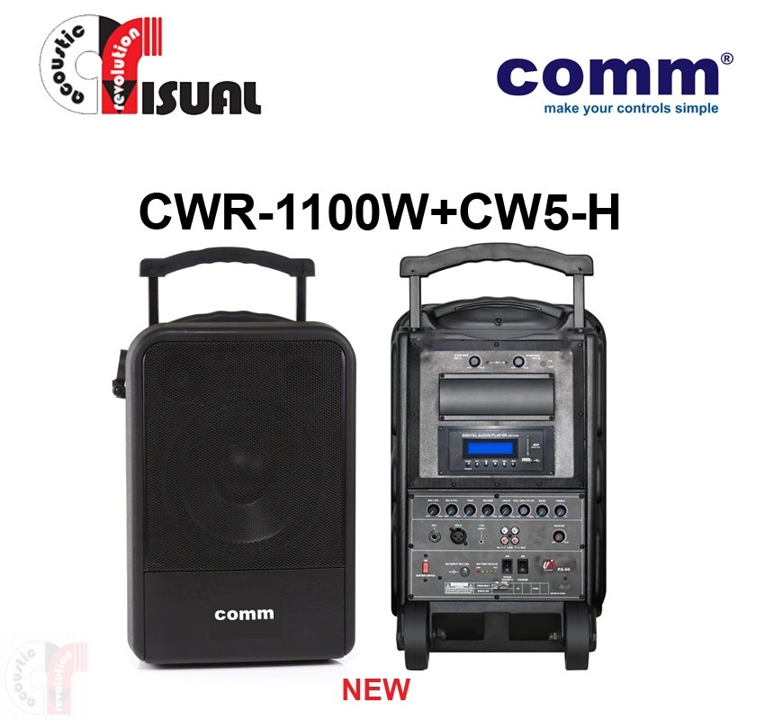Comm Dual Channel PA Amplifier - CWR-1100W+CW5-H